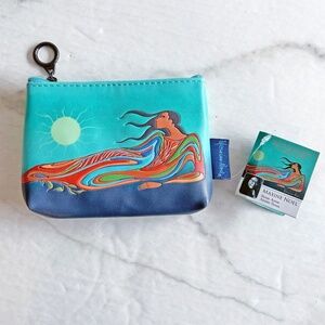 Coin Purse "Mother Earth" by Maxine Noel NWT